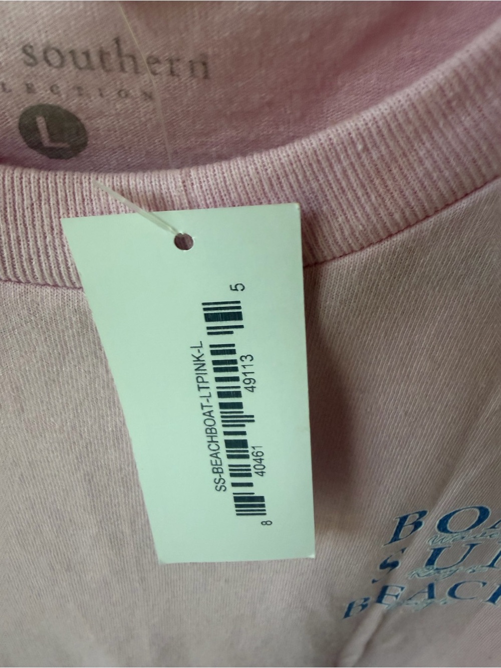Simply Southern Pink 'Boat Sun Beach' Short Sleeve Tee - Picture 4 of 7